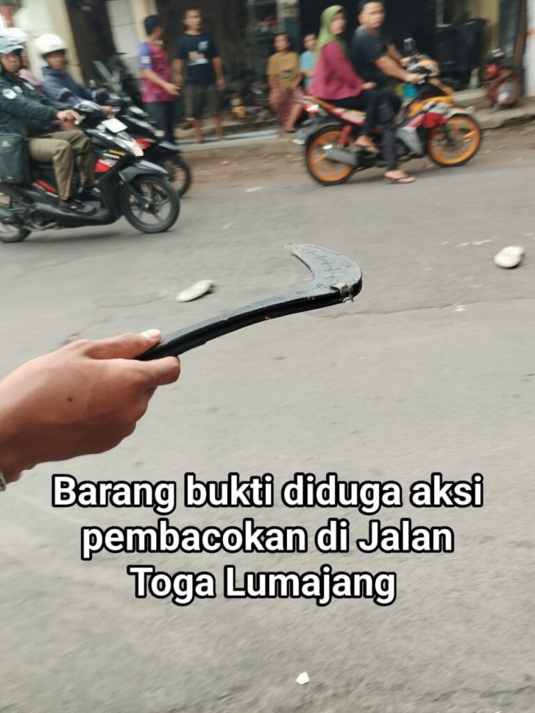 Barang Bukti Penikaman