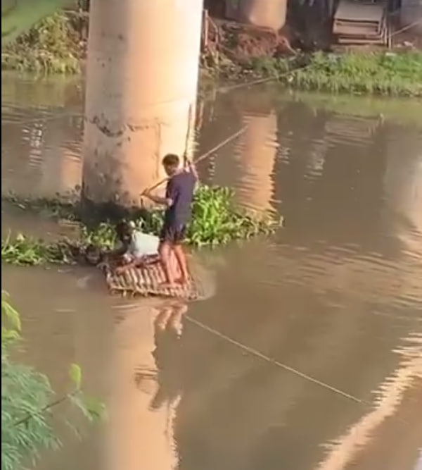 Maling Motor Tertangkap Warga Di Karawang