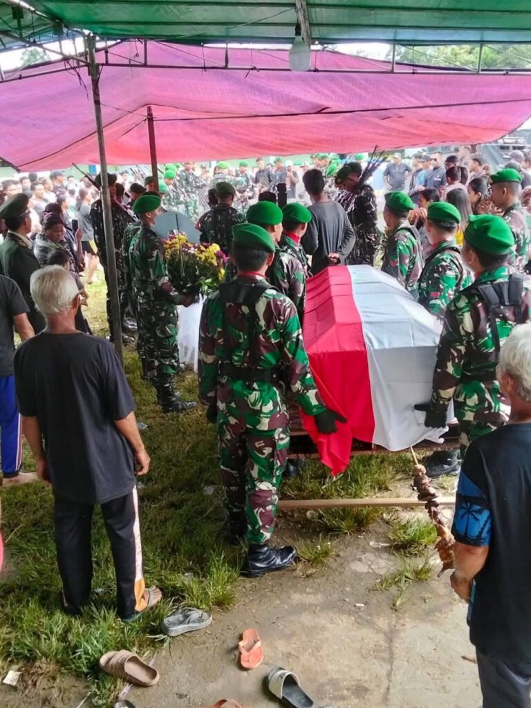 Penguburan Korban Rafael Tetelo Luna