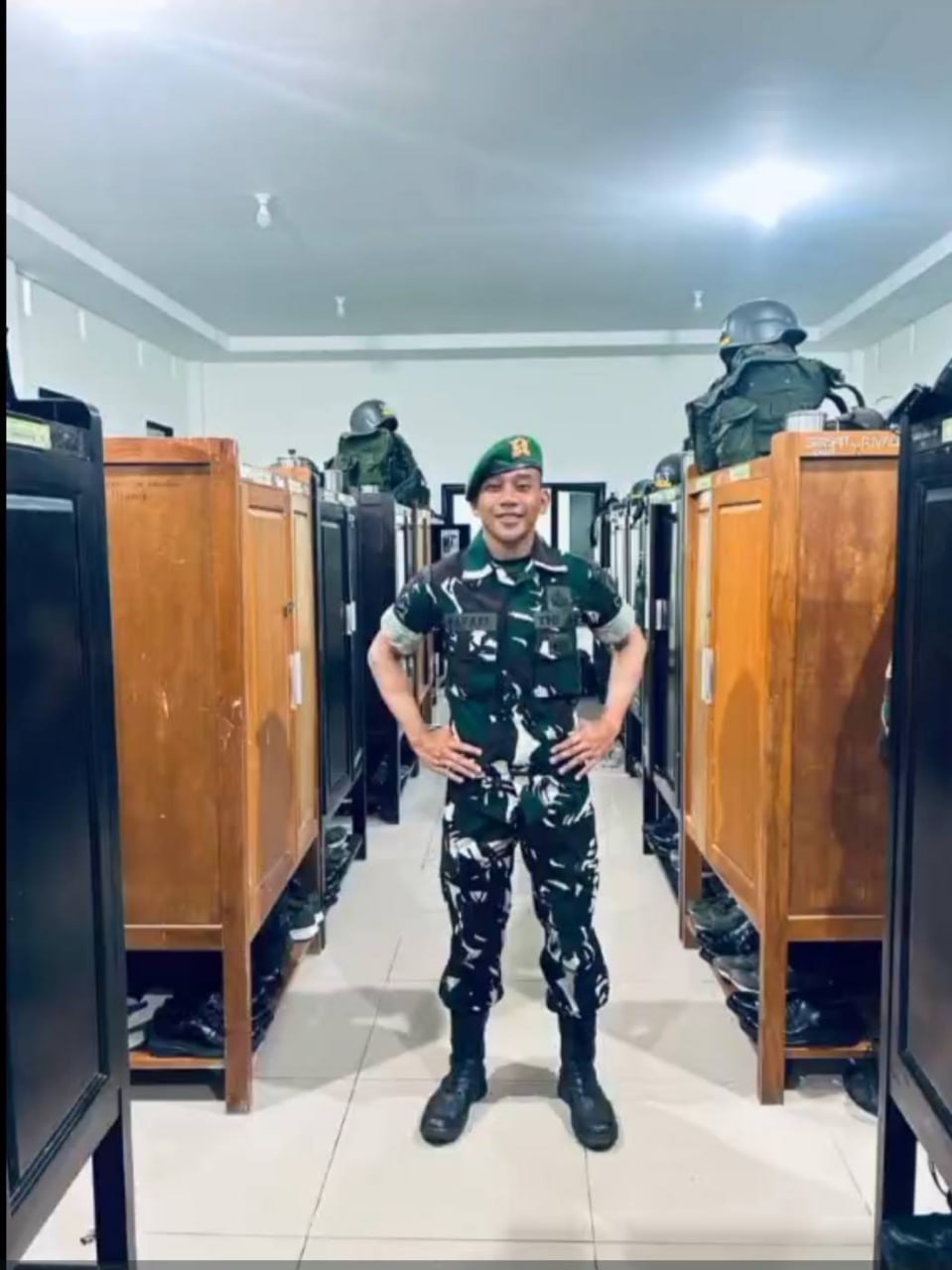 Korban TNI bernama Rafael Tetelo Luna