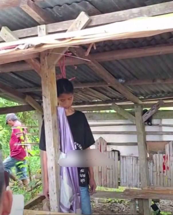 Penemuan Mayat Perempuan Gantung Diri